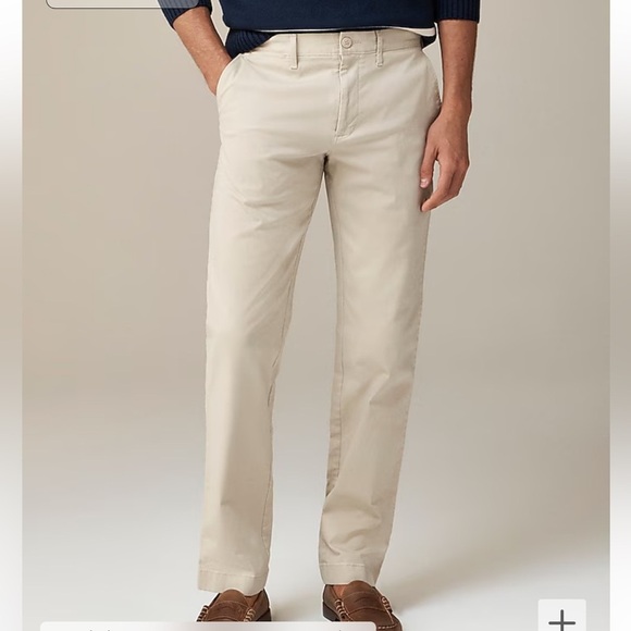 J crew weathered chino 770™ Straight-fit stretch chino pant - Picture 1 of 4